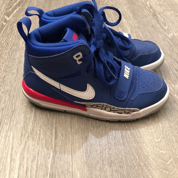 Nike Jordan Legacy 312 PS Royal Blue Cement 12C - Picture 4 of 9